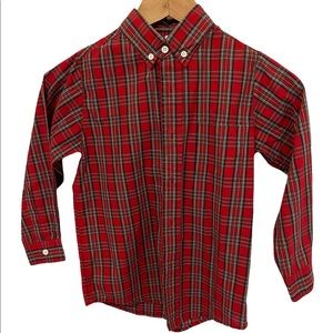 Plaid Long Sleeve Button Down